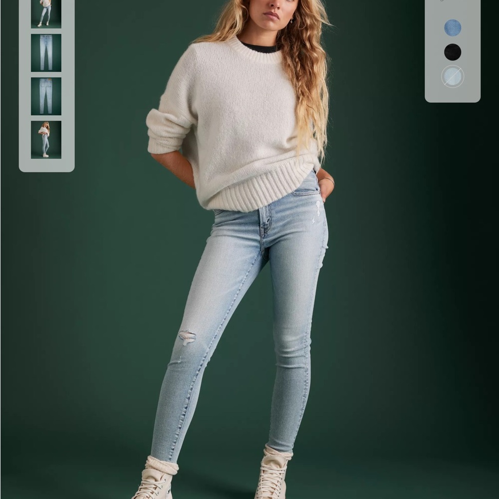 AE77 Premium Super High-waisted Jegging